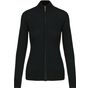 Kariban Cardigan zippé femme black