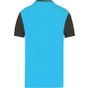 ProAct Maillot manches courtes bicolore unisexe light_turquoise/dark_grey