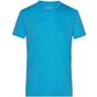 James&Nicholson Men's Heather T-Shirt turquoise_melange