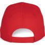 K-up Casquette Baseball avec sandwich - 6 panneaux red/white