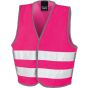 Result Junior enhanced visibility vest pink