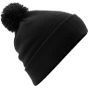 Beechfield Bonnet pompon original black