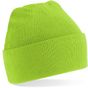 Beechfield Bonnet Original à revers lime