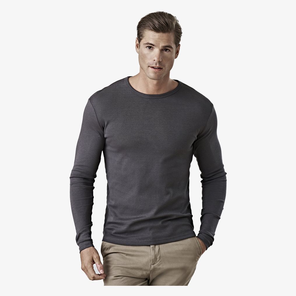 Mens LS Interlock T-Shirt tee jays