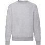fruit of the loom Classic raglan sweat heather_grey