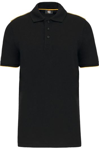 Image produit Polo Day To Day contrasté manches courtes homme