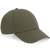 Beechfield Casquette à 6 panneaux en coton biologique olive_green