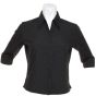 kustom kit Blouse with 3/4 sleeve black