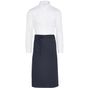SG Accessories - Bistro Rome - Medium Length Bistro Apron with Pocket navy