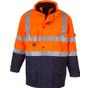 Yoko Parka de sécurité haute visibilité 7 En 1 hi_vis_orange/navy