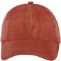 K-up Casquette Vintage - 6 panneaux washed_orange_brick