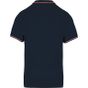 Kariban Polo maille piquée manches courtes homme navy/red/white