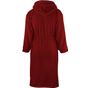 The One Towelling Bathrobe Hooded burgundy