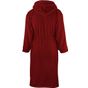 The One Towelling Bathrobe Hooded burgundy