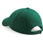 Beechfield Casquette en coton sergé épais profil bas bottle_green