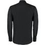Kustom Kit Slim Fit Workwear Oxford Shirt Long Sleeve Black