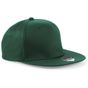Beechfield Casquette snapback rappeur à 5 panneaux bottle_green