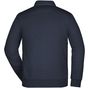 James&Nicholson Men´s Hybrid Sweat Jacket navy