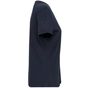 Kariban T-shirt bio col à bords francs manches courtes femme navy