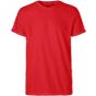 Neutral Mens Roll Up Sleeve T-Shirt red
