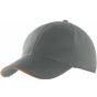 k-up Casquette sport grey/orange