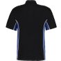 Kustom Kit Track Polo Shirt Black / Royal