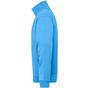 James&Nicholson Workwear Half Zip Sweat aqua