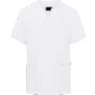 karlowsky Men's Short-Sleeve Slip-On Medical Tunic Essential White
