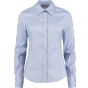 Kustom Kit Women's Oxford Shirt Long Sleeve Light blue