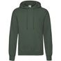 fruit of the loom Classic Hooded Sweat vert_bouteille