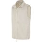 Front Row Recycled sherpa gilet natural