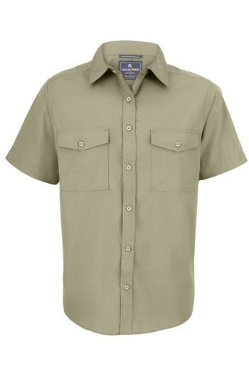 Men's expert Kiwi short sleeved shirt - Pebble