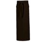 CG Workwear Slit Apron Milano 80 x 100 cm chocolate