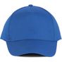 K-up Casquette coton - 5 panneaux royal_blue