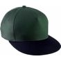 K-up Casquette snapback - 5 panneaux forest_green/black