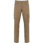 WK Designed To Work Pantalon stretch coton unisexe camel