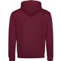 AWDis Just Hoods Varsity Hoodie burgundy/charcoal