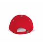 K-up Top - Casquette 6 panneaux red/grey