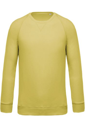 Image produit Sweat-shirt BIO col rond manches raglan homme 
