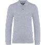 Kariban Polo manches longues enfant oxford_grey