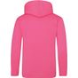 AWDis Just Hoods Kids Electric Hoodie electric_pink