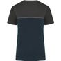 WK Designed To Work T-shirt bicolore écoresponsable manches courtes unisexe navy/dark_grey
