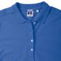 Russell Polo stretch ajusté femme azure blue