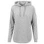Build Your Brand Ladies Oversized Hoody grey