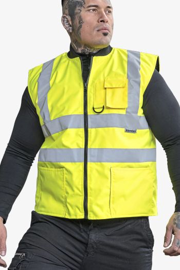 Hi-Vis reversible safety bodywarmer ural 2-in-1