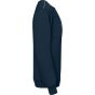 WK Designed To Work Sweat-shirt Day To Day zip poche contrastée unisexe navy/silver