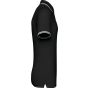 Kariban Polo homme manches courtes à liserés contrastés black/white