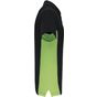Kariban Polo bicolore FLAG Kariban black/lime