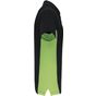 kariban Polo bicolore FLAG Kariban black/lime