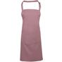 Premier Tablier bavette avec poche Colours Collection rose